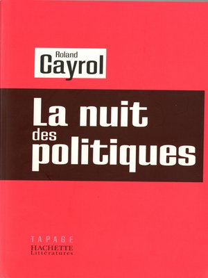 cover image of La nuit des politiques